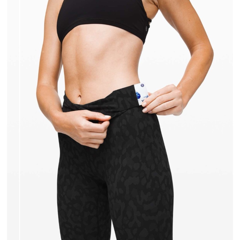 Lululemon Align Crop 21” Formation Camo Deep Coal Multi 4 - Picture 5 of 8